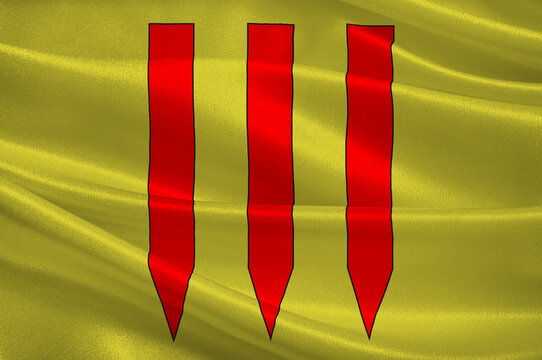 Flag of Val de Briey in Meurthe-et-Moselle of Grand Est is a French administrative region of France