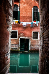 Laundry lines in Venice