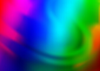 Light Multicolor, Rainbow vector abstract background.