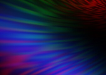 Obraz premium Dark Multicolor, Rainbow vector abstract bokeh pattern.