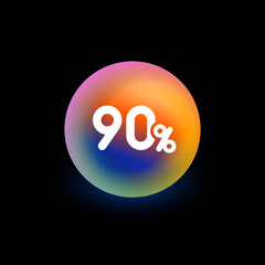 90% - App Button