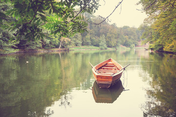 Boat on the lake