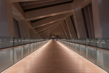 An amazing photograph of a bridge with a perfect frame