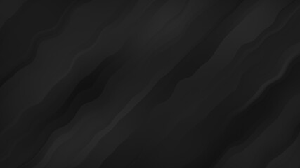 Dark grayscale gradient background with wavy diagonals for corporate presentation