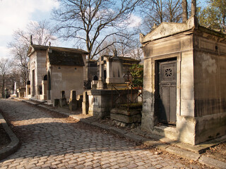 Père Lachaise cemetery. Paris, France.