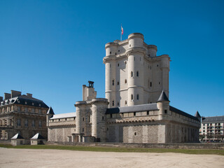 Fototapeta na wymiar Vincennes castle. Paris, France. 
