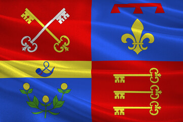 Flag of Vaucluse is a department of France