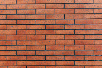 Obraz premium background texture, yellow and red brick wall