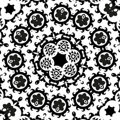 American symbol indigenous ethnic flower signs texture.