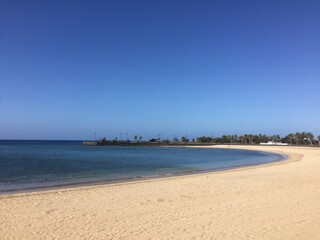 beach in the morning