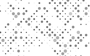 Light Silver, Gray vector texture with disks.