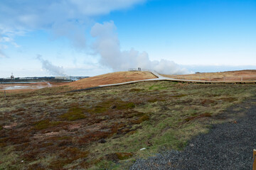 islande, Gunnuhver Hot Springs