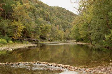 Buffalo River In Fall