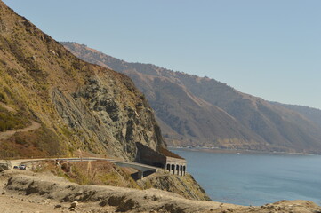 Road tripping and camping along Big Sur and the stunning coastal road Highway 1 in California, USA