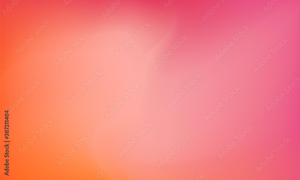 Poster modern abstract background with blurred colorful gradient. pink and orange colors mesh