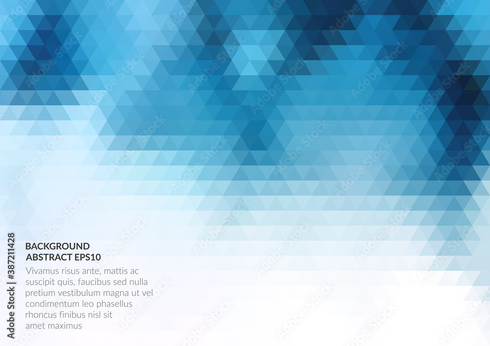 Poster an abstract background with a geometric texture of triangles. space for text.