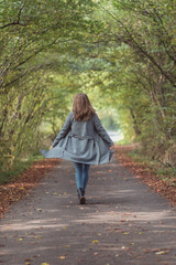spaziergang  go for a stroll walk autumn