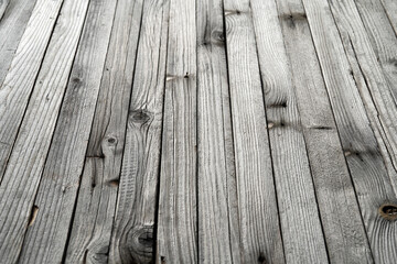 Obraz premium Aged reclaimed wood, beautiful rustic background made of old boards.