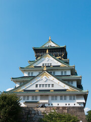 Fototapeta premium 大阪城 天守閣