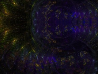 Imaginatory fractal background Image