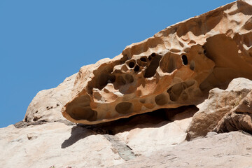 stone formation, barranco de la pe&ntilde;ita, Fuerteventura