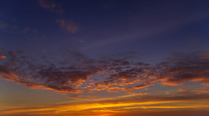 Colorful bright sunset sunrise texture sky