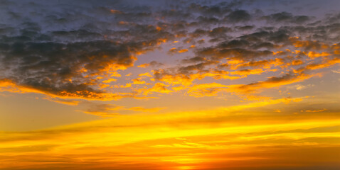 Fototapeta na wymiar Horizon Sunset Natural background