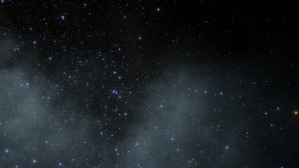 Galaxy a system of millions or billions of stars, together with gas and dust, held together by gravitational attraction. Space Traveling, Background for Dreaming 3d render