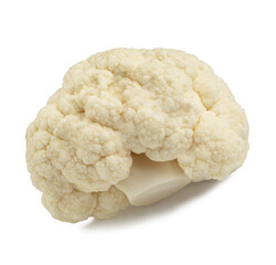 Cauliflower on white background