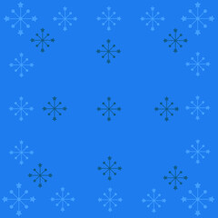 Background for a Christmas card. Blue background with snowflakes. Christmas card. christmas background with snowflakes.