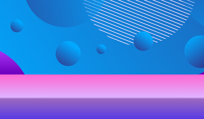 Background of display or montage your products