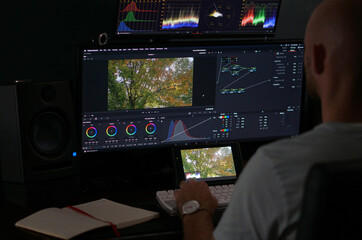 Post Production Color Grading