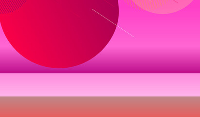 Background of display or montage your products