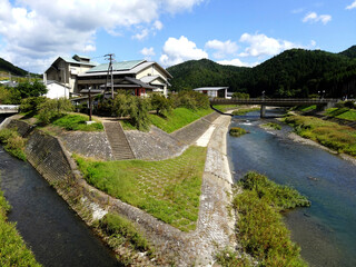 桂川の上流