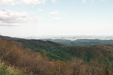 landscape in the mountains