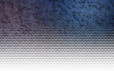 Light Black vector seamless backdrop with lines, triangles.