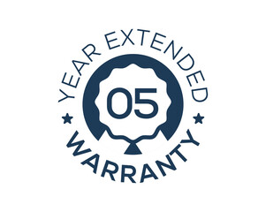 5 Years Warranty images, 5 Year Extended Warranty logos