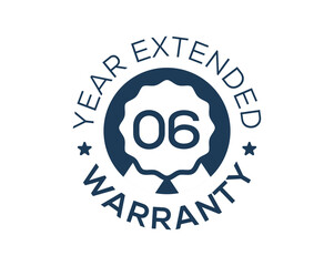 6 Years Warranty images, 6 Year Extended Warranty logos