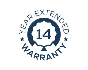 14 Years Warranty images, 14 Year Extended Warranty logos