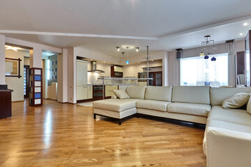 kitchen living room