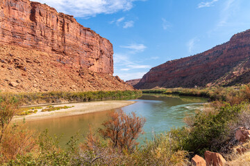 Colorado River in Southwest USA