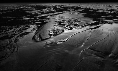 beach in late light of day, Lanzarote
