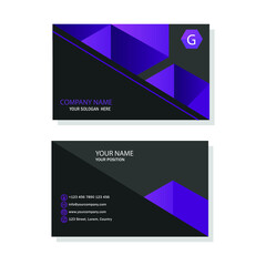 modern set of business cards free vector