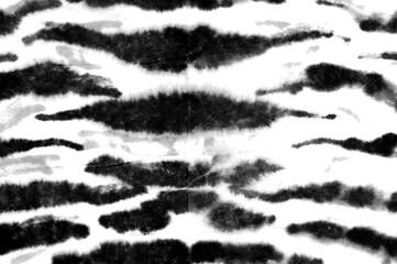 Watercolor Animal Zebra Stripes. 
