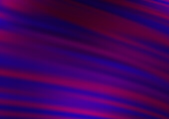 Dark Purple vector blurred bright background.