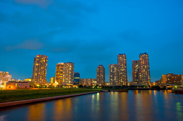 みなとみらいの夜景