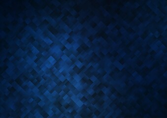 Dark BLUE vector texture in rectangular style.