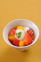 いちごと餅の甘味