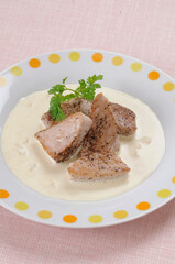 マグロ井のクリーム煮