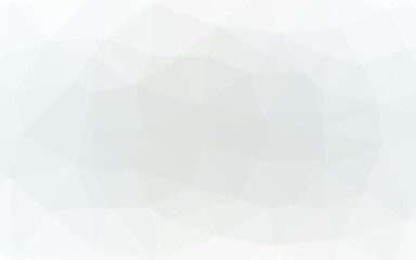 Light BLUE vector abstract polygonal cover.